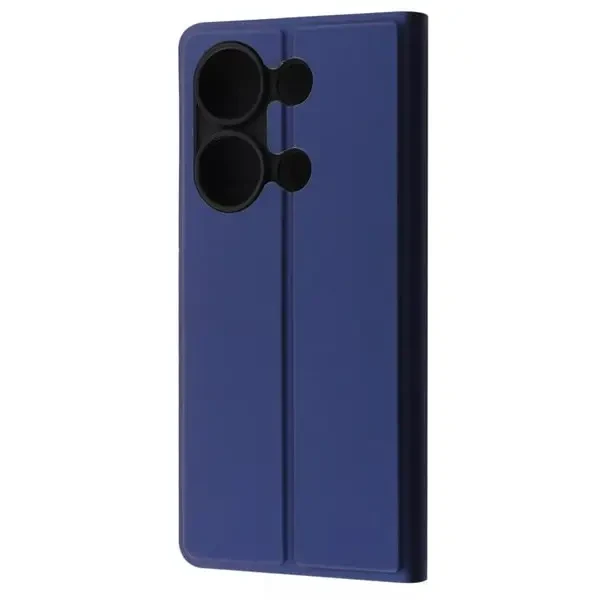 Чохол-книжка WAVE Flap для Xiaomi Redmi Note 13 Pro 4G/Note 14S 4G/Poco M6 Pro 4G Blue