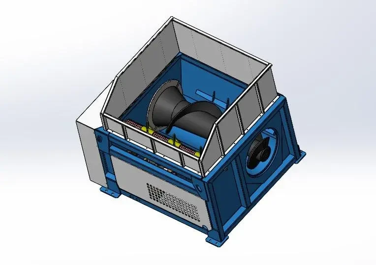 Компактор для отходов (ТБО, ТВП, мусора, древесины и др.) Ecopolymer KDM-360 6