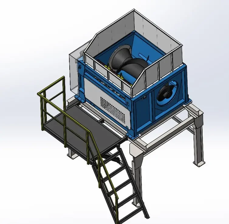 Компактор для отходов (ТБО, ТВП, мусора, древесины и др.) Ecopolymer KDM-360 9