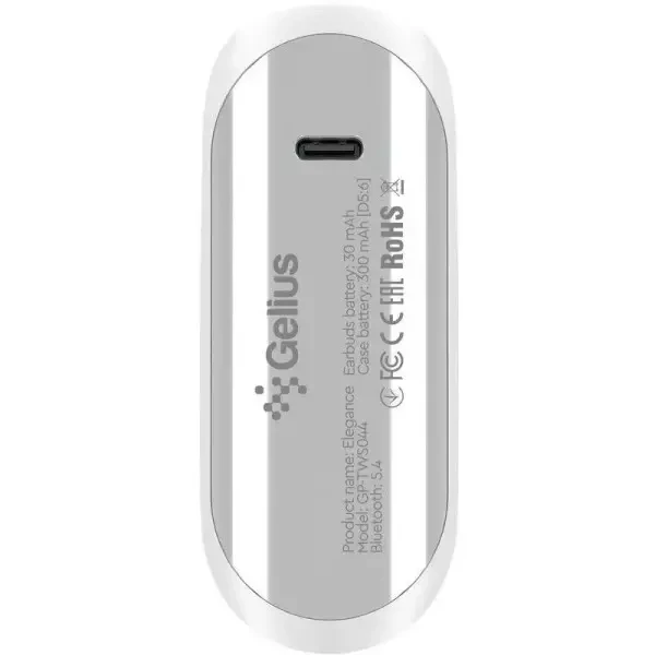 Bluetooth-гарнітура Gelius Elegance GP-TWS044 White 4