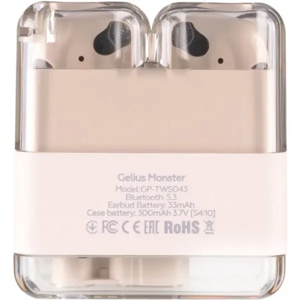 Bluetooth-гарнітура Gelius Monster GP-TWS043 Biege 3
