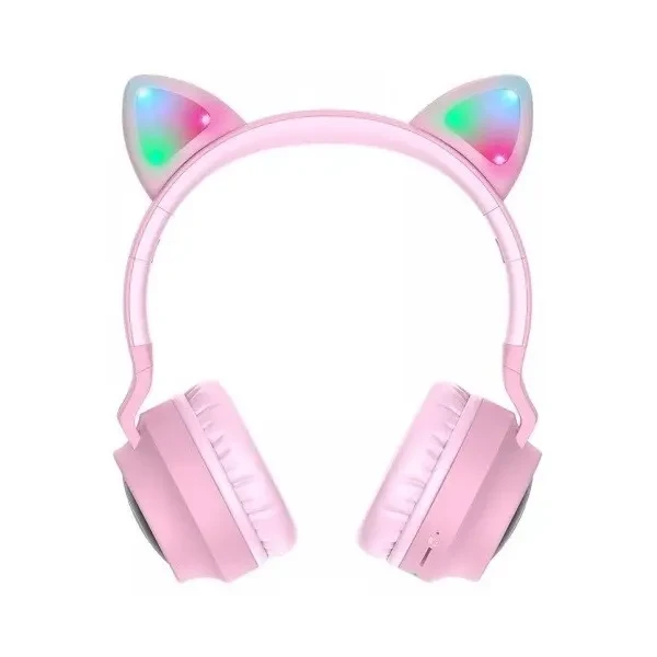 Bluetooth-гарнітура Hoco W27 Pink