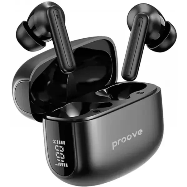 Bluetooth-гарнітура Proove Tempo TWS with ANC (APP) Black (TWTM0001AP01) 4