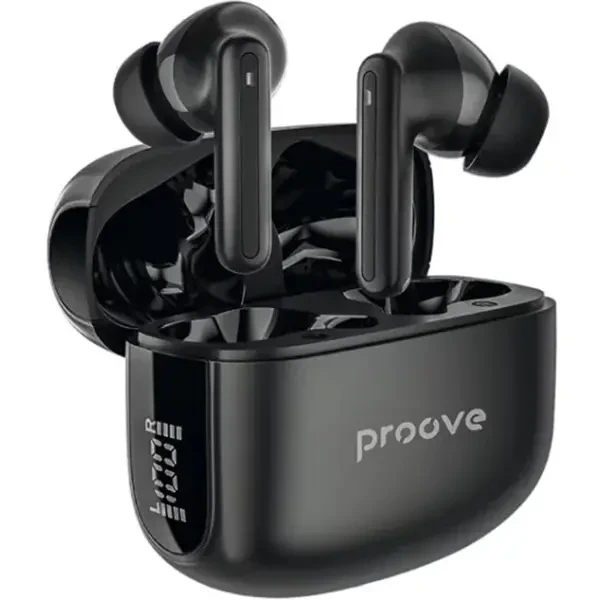 Bluetooth-гарнітура Proove Tempo TWS with ANC (APP) Black (TWTM0001AP01)