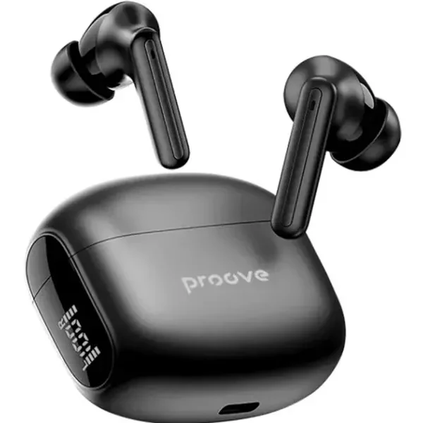 Bluetooth-гарнітура Proove Tempo TWS with ANC (APP) Black (TWTM0001AP01) 3
