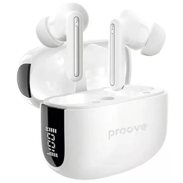 Bluetooth-гарнітура Proove Tempo TWS with ANC (APP) White (TWTM0001AP02) 2