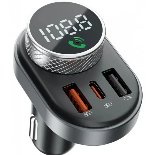 FM-трансмітер Proove FM Launcher Sound Link 30W (PD+QC3.0) Type-C+USB Black (FMSL30110001) 2