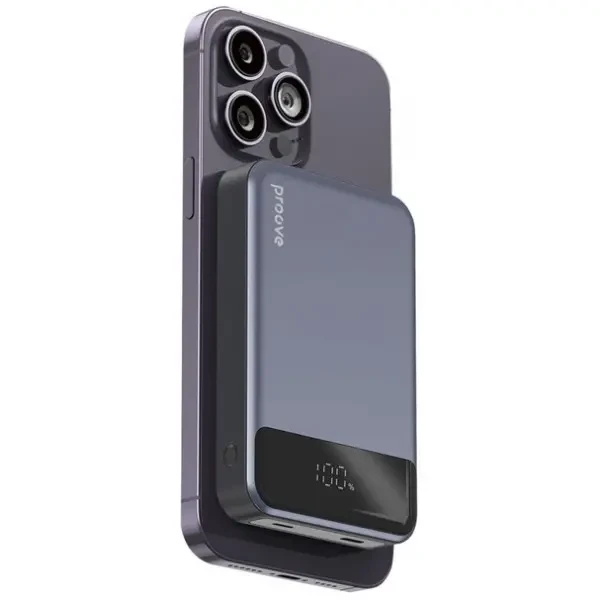 Power Bank Proove Hoodman Magnetic 20W 10000mAh Gray (PBH120010003) 2