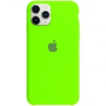 Apple Silicone Case iPhone 11 Pro Max Neon Green