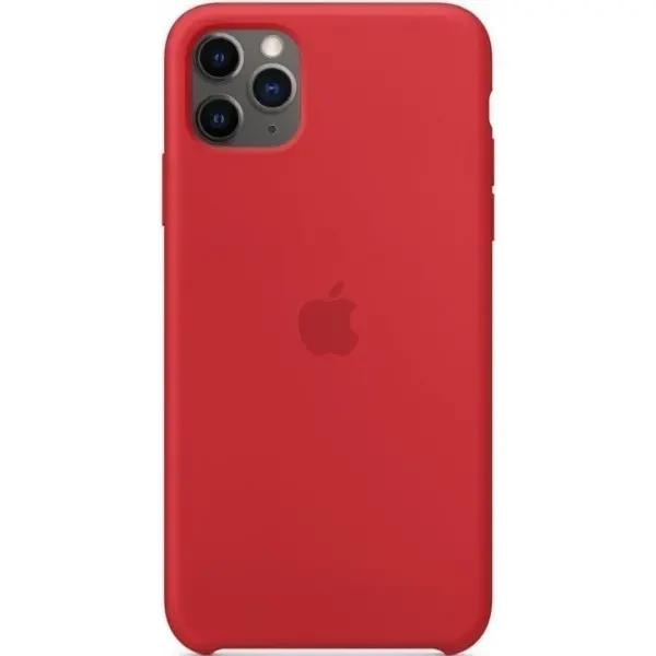 Apple Silicone Case iPhone 11 Pro Max Red
