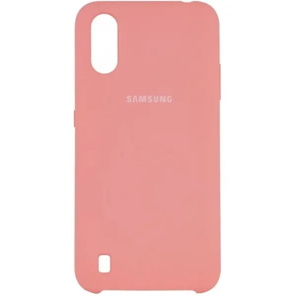 Silicone Case Samsung A01 Pink