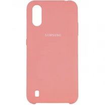 Silicone Case Samsung A01 Pink