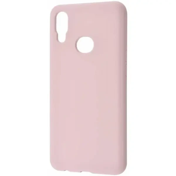 Silicone Case Samsung A10S Light Pink