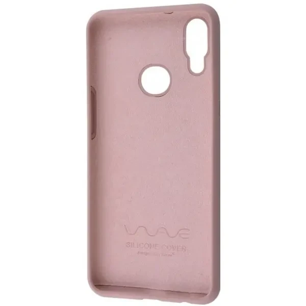 Silicone Case Samsung A10S Light Pink 2