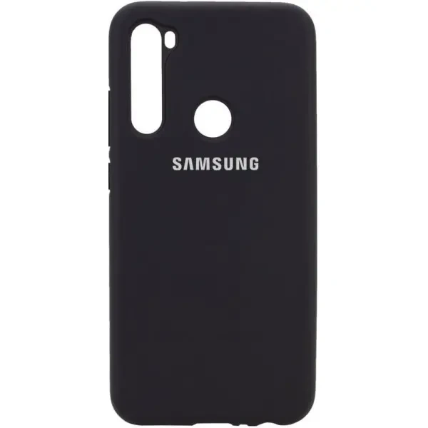 Silicone Case Samsung A21 Black