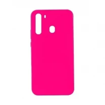 Silicone Case Samsung A21 Pink