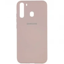 Silicone Case Samsung A21 Pink Sand