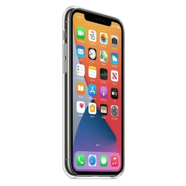 Apple Silicone Case для iPhone 11 Pro Max прозорий 3
