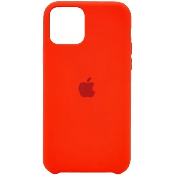 Apple Silicone Case для iPhone 12 Pro Max Red