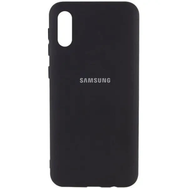 Silicone Case для Samsung A02 A022 Black