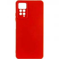 Silicone Cover Lakshmi Full Camera для Xiaomi Redmi Note 11 Pro/11 Pro 5G/11E Pro 5G Red