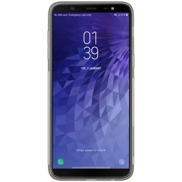 TPU чохол Nillkin Nature Series для Samsung Galaxy J8 (2018) Gray 2