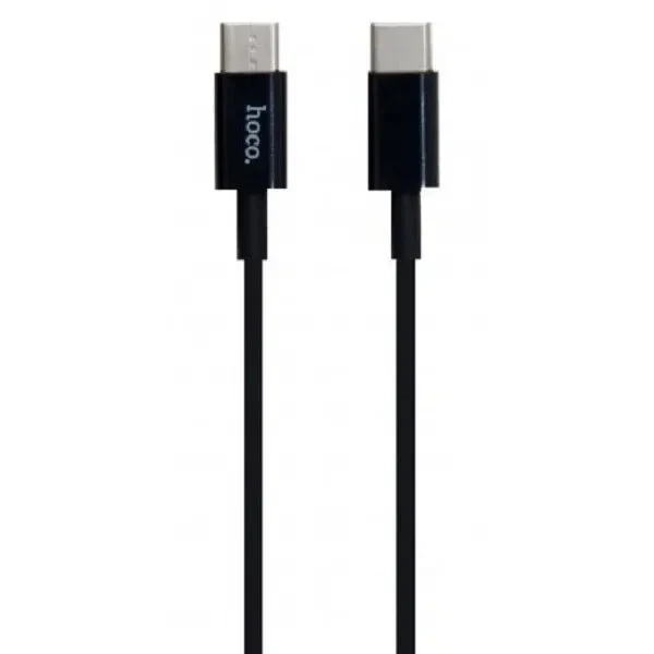 USB кабель Type-C to Type-C Hoco X23 Skilled Black