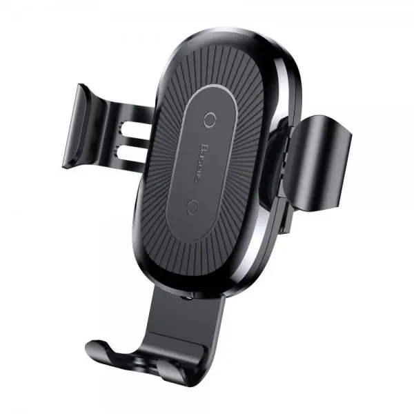 Автомобільний тримач Baseus Wireless Charger Gravity Car Mount Black (WXYL-01) 2