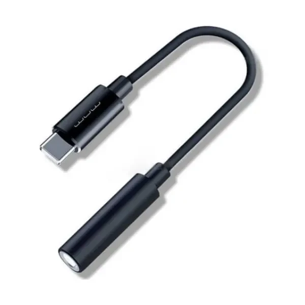 Адаптер WUW X106 Type-C to 3.5mm Black