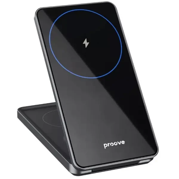 Бездротовий зарядний пристрій Proove Metal Edge 3 in 1 Gray (WSME15010003)