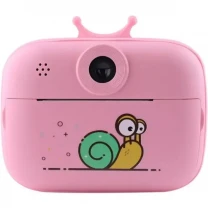 Дитяча фотокамера SnailSnap з моментальним друком Pink