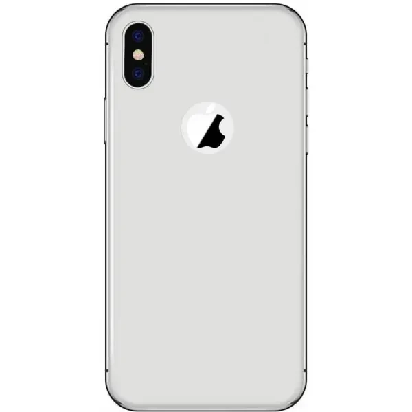 Apple Захисне скло iPhone X Back White 2