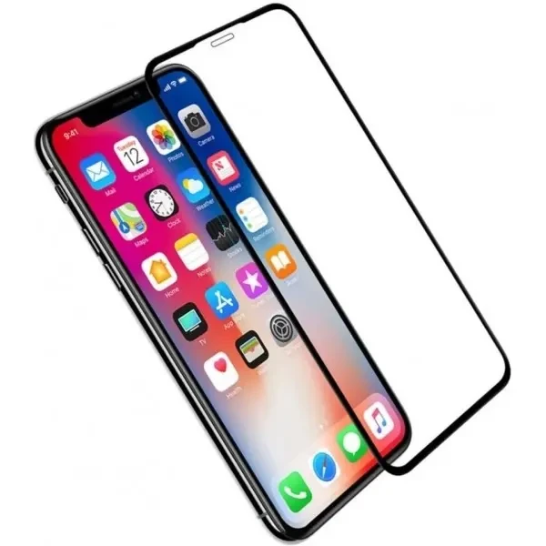 Apple Захисне скло iPhone Xr/11 Black 2