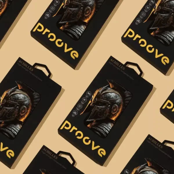Захисне скло Proove Achilles для iPhone 16 Pro Black 4