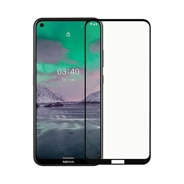 Захисне скло для Nokia 3.4 Black Premium
