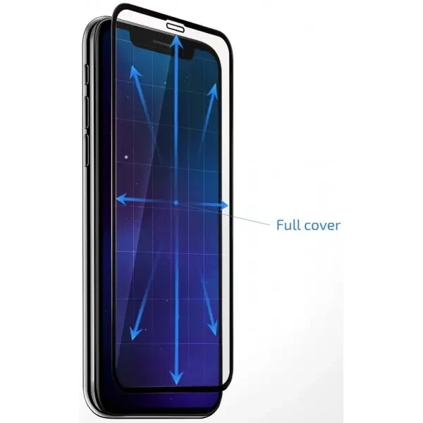 Захисне скло для Tecno Spark 6 Go (KE5) Black 2