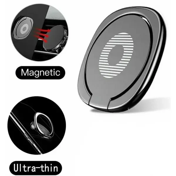 DM Кільце-тримач Finger Ring Holder Magnetic для смартфону Rose Gold 2