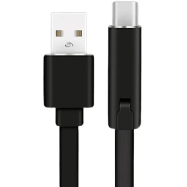 DM Кабель Adjustable Renewable USB to Type з регулюванням довжини Black 2