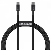 Кабель Baseus Superior Type-C to Type-C 100W 1m Black (CATYS-B01)