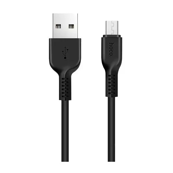 Кабель Hoco X20 Flash USB to Micro 3m Black