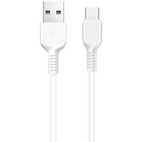 Кабель Hoco X20 Flash USB to Type-C 2m (L-2M) White