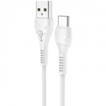 Кабель Hoco X37 Cool USB to Type-C 1m White