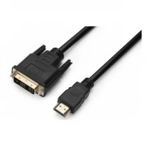 Кабель ProLogix (PR-HDMI-DVI-P-01-30-05m) Premium HDMI-DVI M/M Single Link, 18+1, V1.3, 0.5м