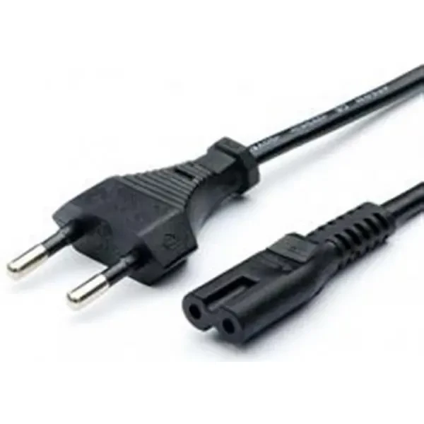 Кабель живлення для ПК Atcom CEE 7/16 - IEC C7 2 pin 0.5мм 3м (16348)