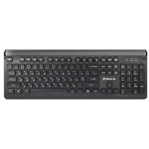 Клавіатура REAL-EL Comfort 7085 Black USB