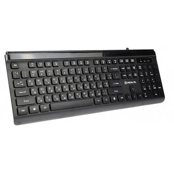 Клавіатура REAL-EL Comfort 7085 Black USB 2