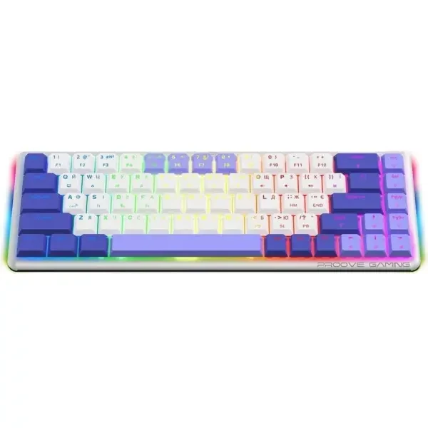 Клавіатура Бездротова Proove Gaming AFK (Ukraine Layout) White (WKAFK1022002) 2
