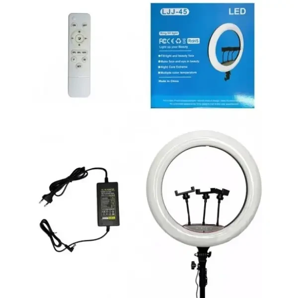 DM Лампа Кільцева LED 45 cm 18