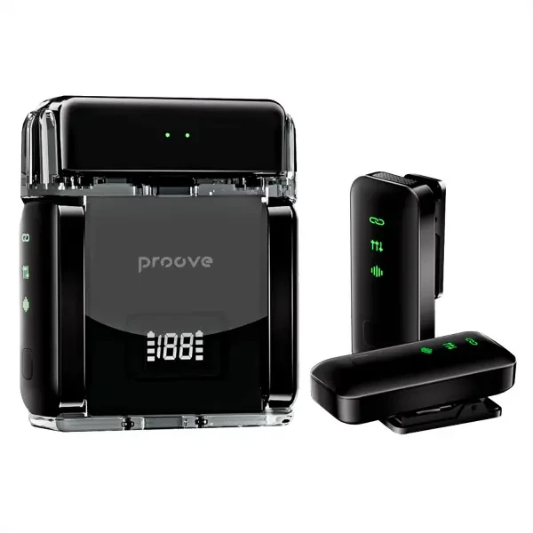 Мікрофон петличний бездротовий Proove Live Black (PLWM00012101)