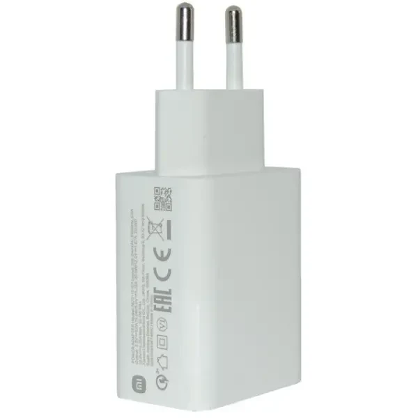 Мережевий зарядний пристрій Xiaomi Mi 22.5W QC 3.0 USB White (MDY-11-EP) OEM